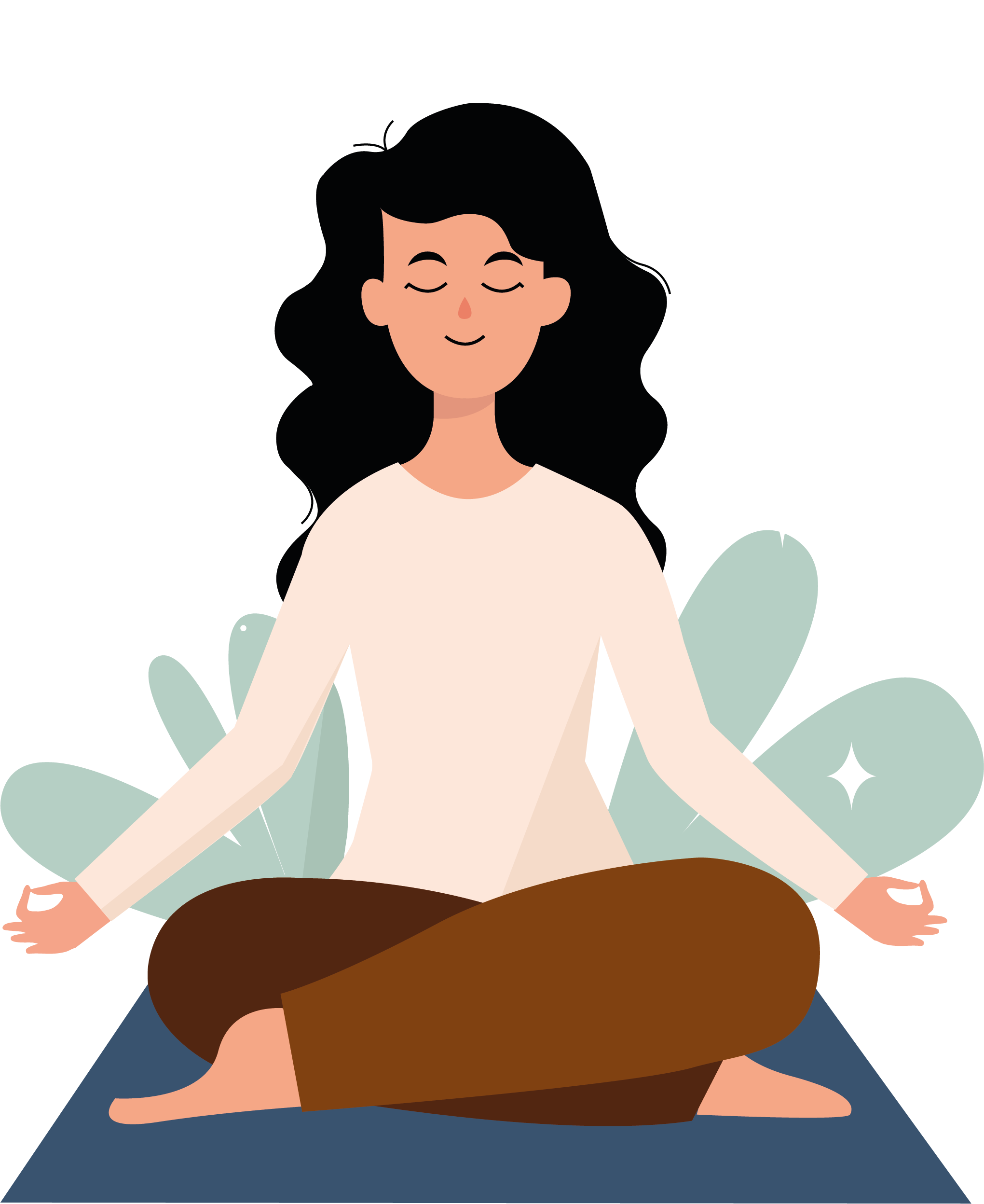Meditación, yoga, relajación, bienestar, salud mental, mindfulness